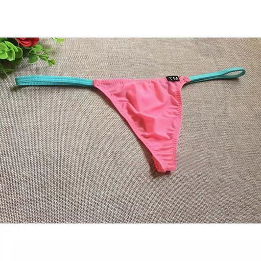 Ice silk stretch thong