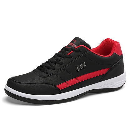 Leather Men Sneakers Casual  Shoes