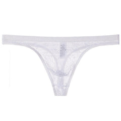 Men Lace G-String And Thong Sexy Briefs