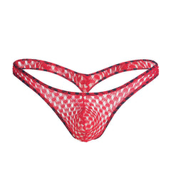 Men's Mesh Sheer Thong