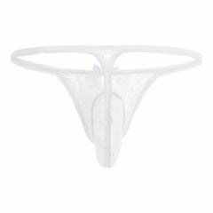 Men Sexy Transparent Thin Lace Thong