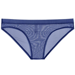 Men's low-rise transparent ultra-thin underwear