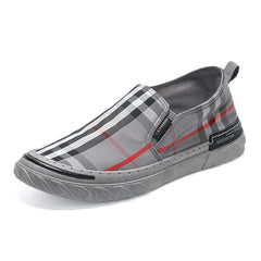 Men's Striped Print Casual Shoes