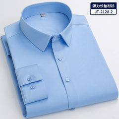 Men's Non-Iron High Stretch Silk Shirt