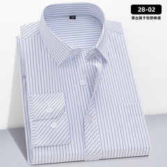 Men's Loose Plus Size Striped Shirt