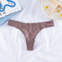 Lace Sexy Light See-through Thong