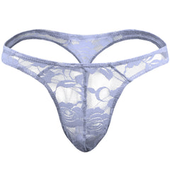 Men's Lace Sexy Sheer Thong