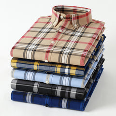 2023 New Cotton Plaid Shirt