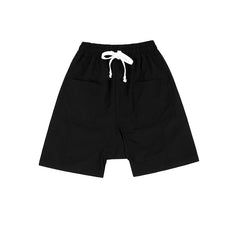Men's Loose Simple Solid Color Sports Casual Shorts