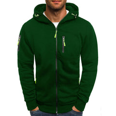 Plus Size Sports Leisure Zipper Cardigan Jacket