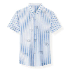 Trendy striped casual shirt