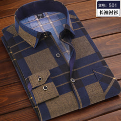 Pure cotton men's printed shirt