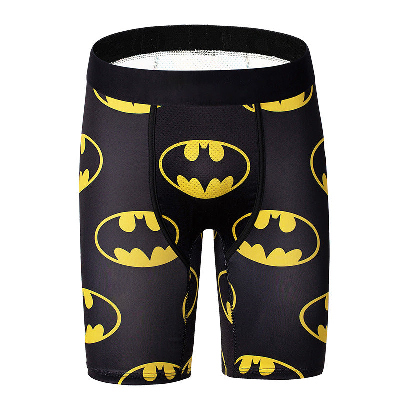 Men's Fashion Print Breathable Boxer Briefs