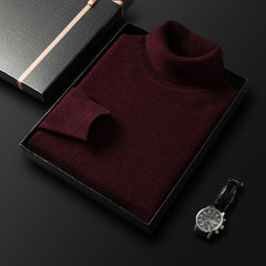Men's Warm Embroidered Sweater