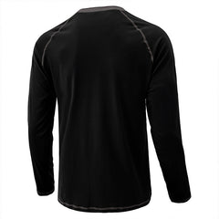 Men's Long Sleeve Round Neck T-shirt