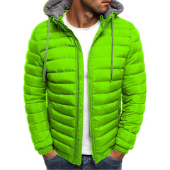 Men's New Hooded Thermal Padded Clothes