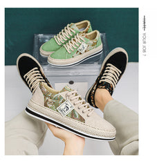 New sports casual canvas trendy shoes