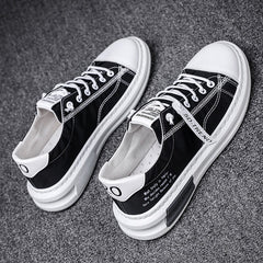 Breathable ice silk canvas sneakers