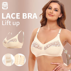 Unwired Lace Plus Size Bra