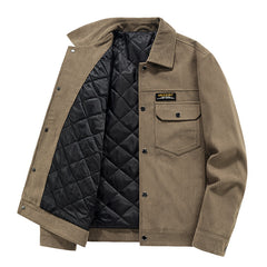 Men's Fashion Casual Loose Corduroy Jacket