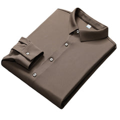 2023 New Stretch Non-Iron Men's Large Size Long Sleeve Shirt