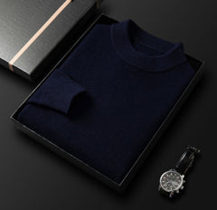 Men's Warm Embroidered Sweater