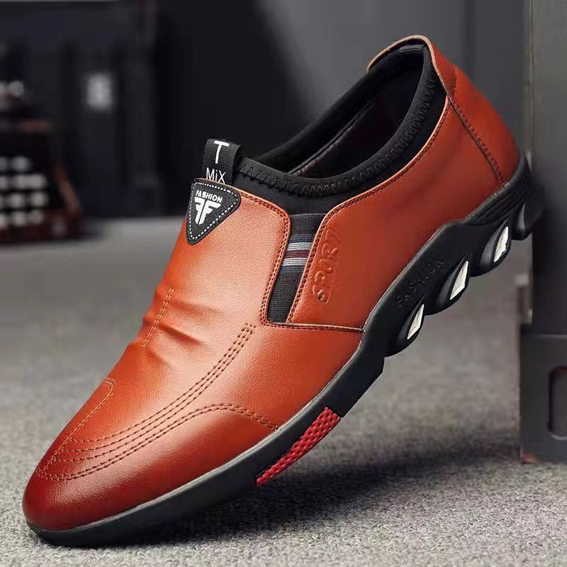 Autumn New Soft Bottom Comfortable Non-slip Leather Shoes