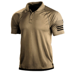 Men's Classic Plus Size Casual Polo Shirt