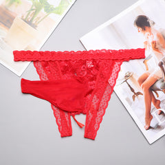 Men's Lace Sheer Thong