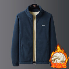 Men's Winter Lamb Fleece Jacket