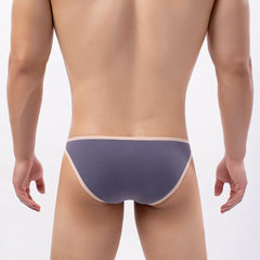 Men's Color-block Quick-drying Adjustable Size Briefs