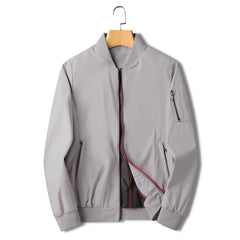 Spring New Men's Loose Zipper Casual Coat Jacket