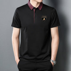 Casual Men's Solid Color POLO Shirt