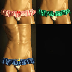 Men's Satin Sexy Thong