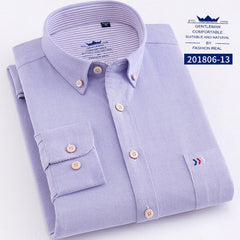 Business casual check shirt