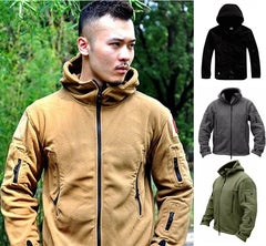 Men's Outdoor Cold Protection Hooded Jacket