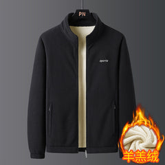 Men's Winter Lamb Fleece Jacket