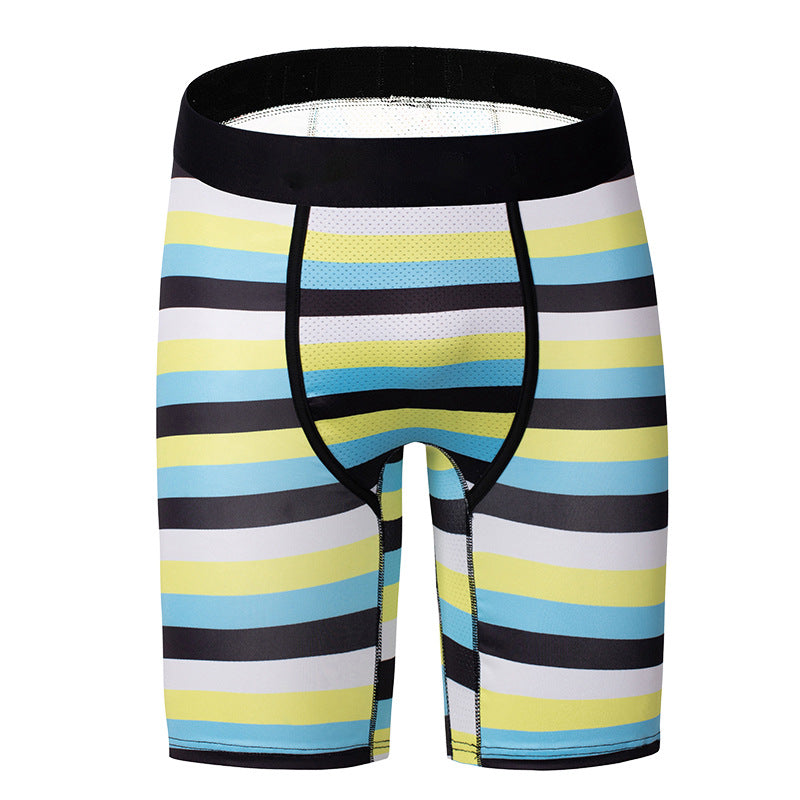 Men's Fashion Print Breathable Boxer Briefs