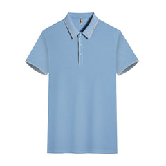 Men's Classic Lapel Solid Color POLO Shirt