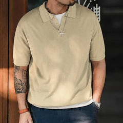 Men's Lapel Loose Casual Polo
