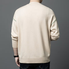 Men's V Neck Knitted Cardigan
