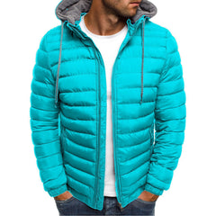 Men's New Hooded Thermal Padded Clothes