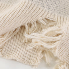 Men's Casual Jacquard Crew Neck Sweater