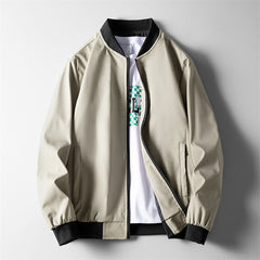 Men's Stand Collar Business Casual Slim Jacket