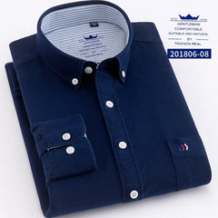 Business casual check shirt