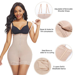 Plus Size Zip Body Shaper