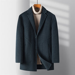 Men's Winter Double Sided Woolen Coat