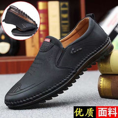 2023 New Hollow Out Breathable Casual Leather Shoes