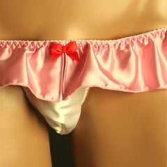 Men's Satin Sexy Thong