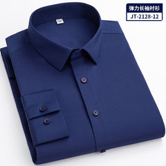 Men's Non-Iron High Stretch Silk Shirt